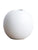 Jarrón redondo pequeño blanco esfera